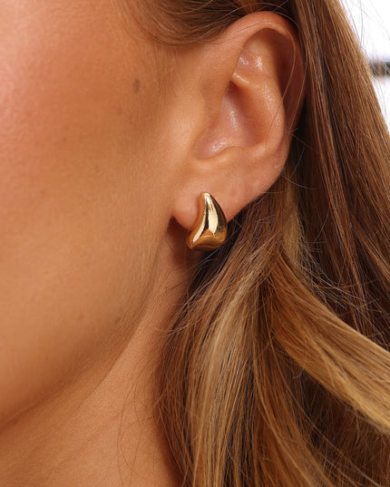 Gold Renee Droplet Earrings