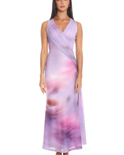 Lilac Lilac Haze Wrap Maxi Dress