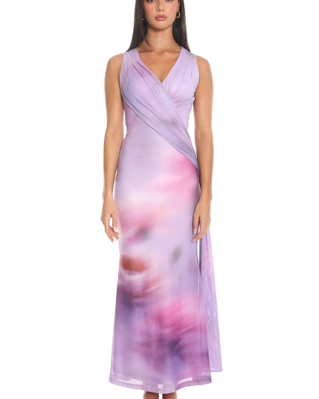 Lilac Lilac Haze Wrap Maxi Dress
