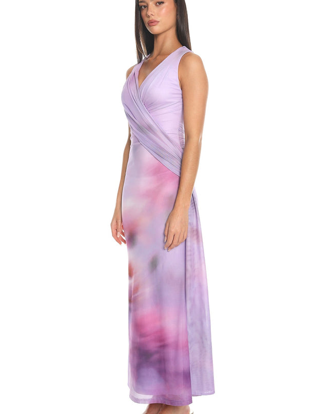 Lilac Lilac Haze Wrap Maxi Dress