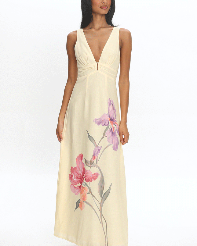 Yellow Maxi Dress Butter