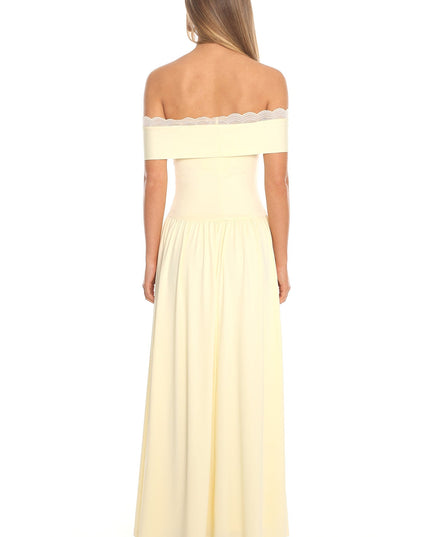 Butter Off-Shoulder Maxi Dress