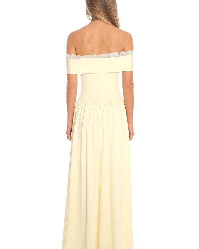 Butter Off-Shoulder Maxi Dress