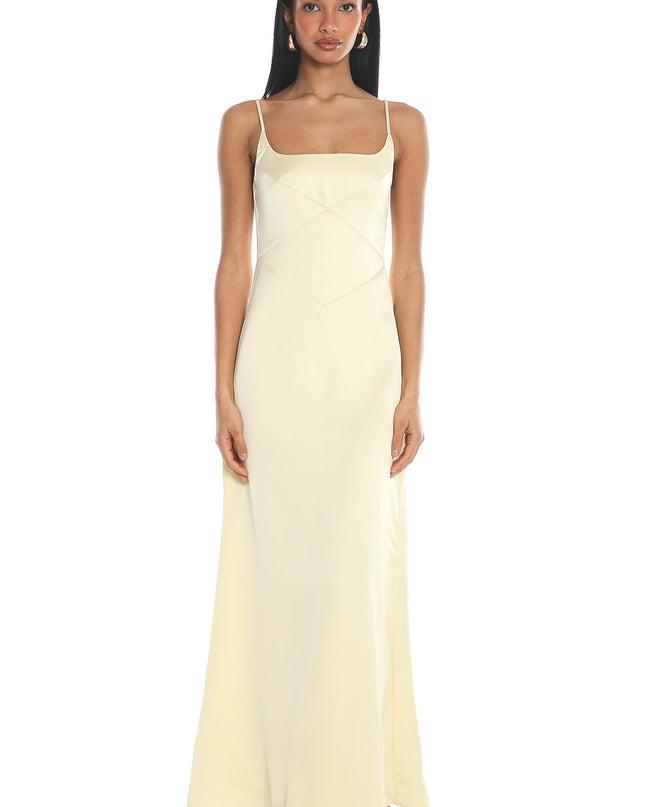 Butter Satin Slip Maxi Dress