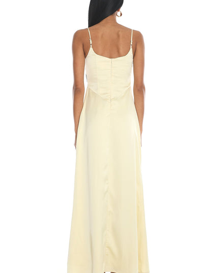 Butter Satin Slip Maxi Dress