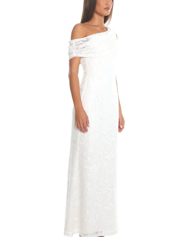 White One Shoulder Maxi Dress