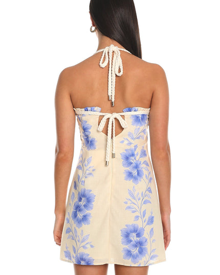 Butter Halter Mini Dress