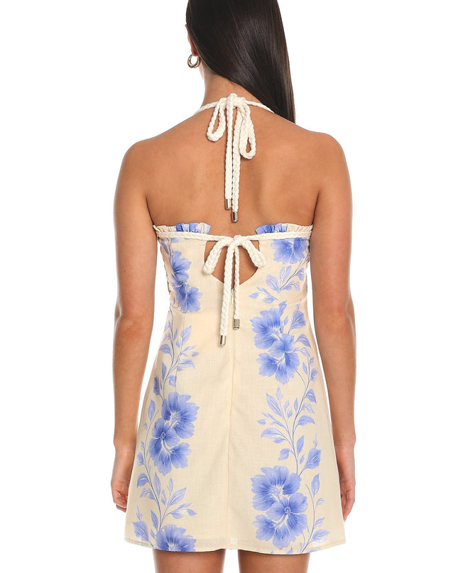 Butter Halter Mini Dress