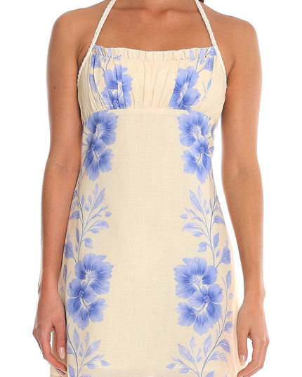Butter Halter Mini Dress