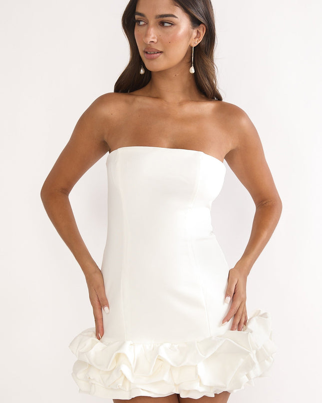 Off White Moonlis Strapless Romper