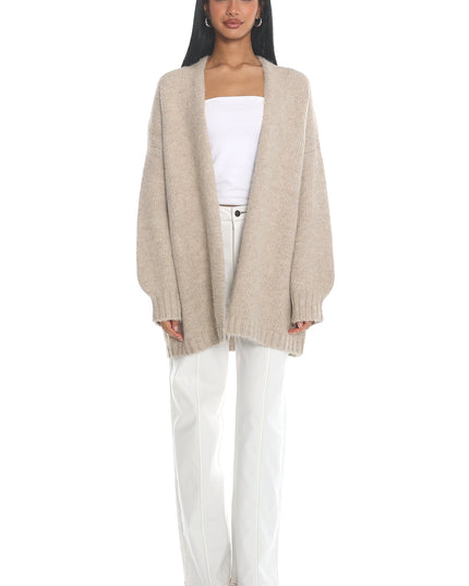 Oat Long Knit Cardigan
