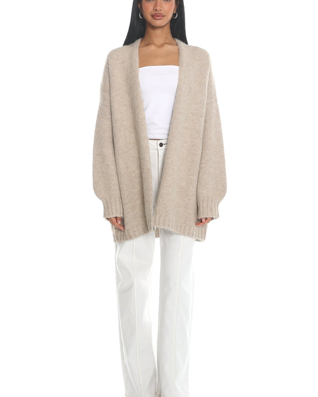 Oat Long Knit Cardigan
