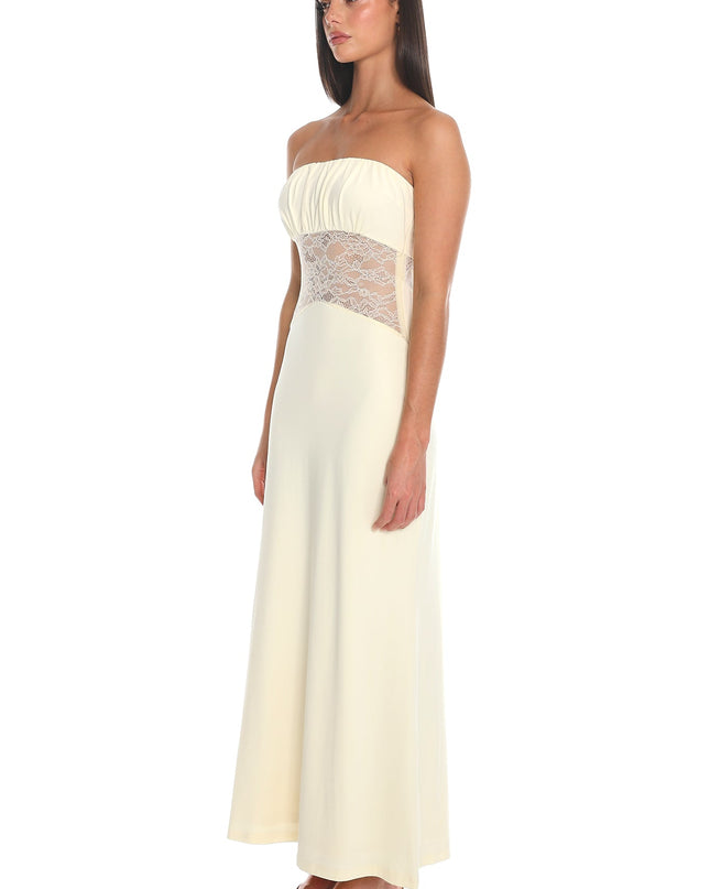 Butter Strapless Maxi Dress