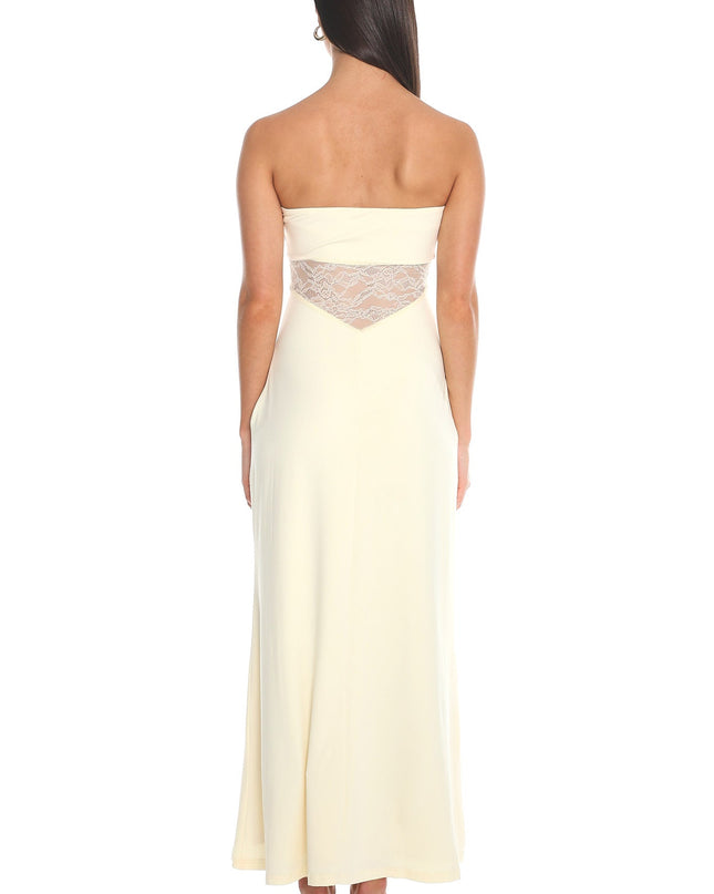 Butter Strapless Maxi Dress