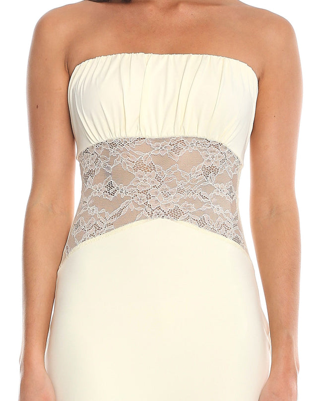 Butter Strapless Maxi Dress