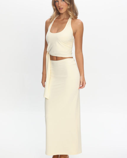 Butter Bodycon Maxi Skirt