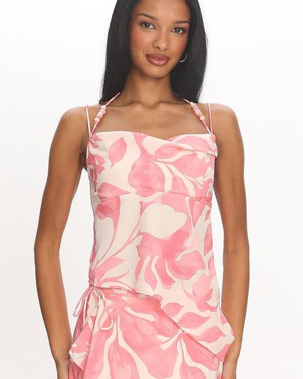 Pink Azumi Beaded Top