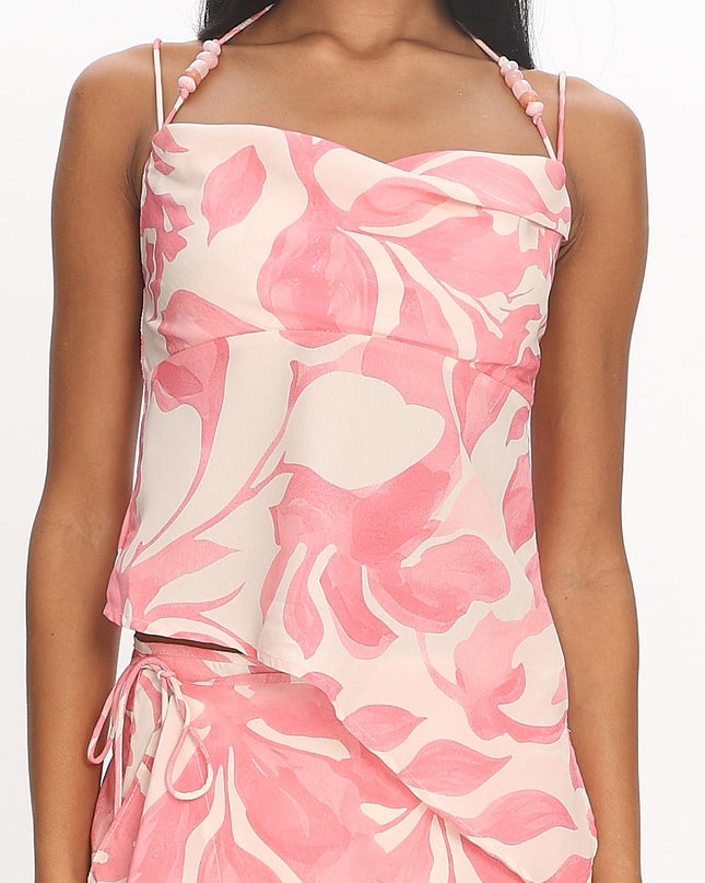 Pink Azumi Beaded Top