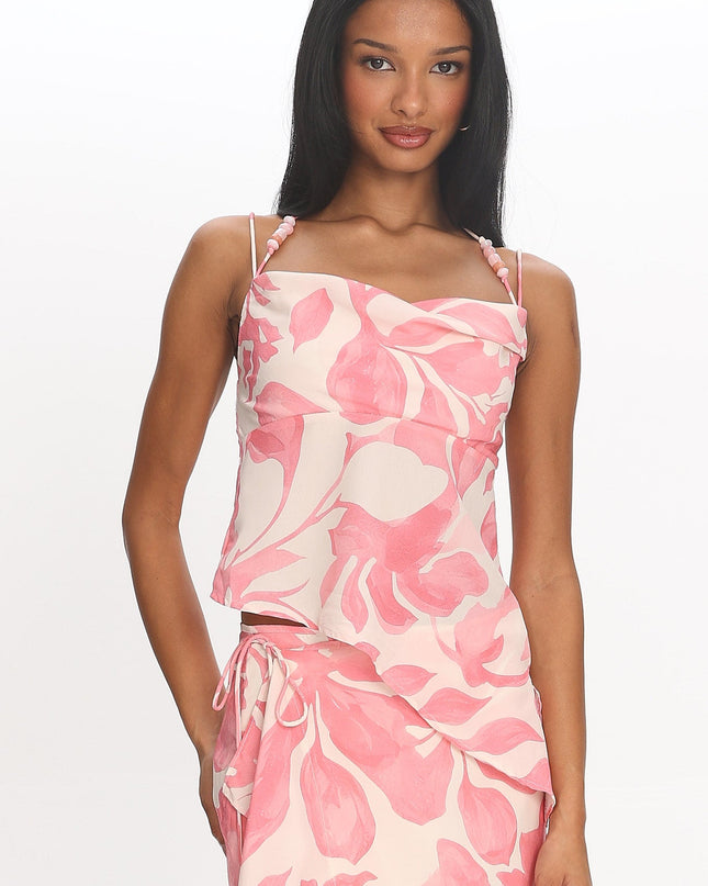 Pink Azumi Beaded Top