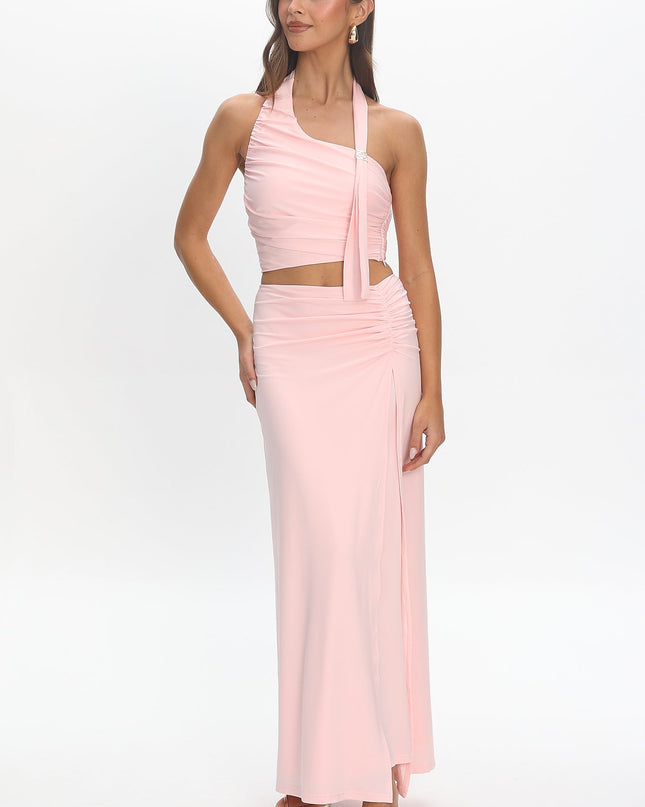 Pink Soifon Maxi Skirt