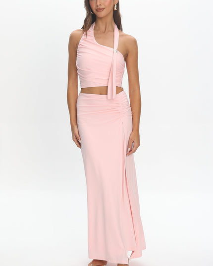 Pink Soifon Maxi Skirt