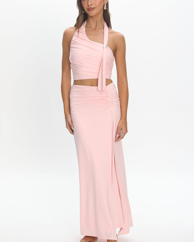 Pink Soifon Maxi Skirt