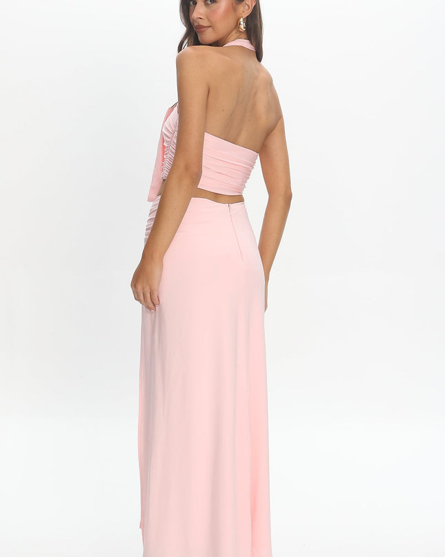 Pink Soifon Maxi Skirt