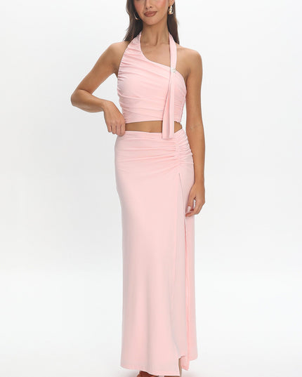 Pink Soifon Maxi Skirt