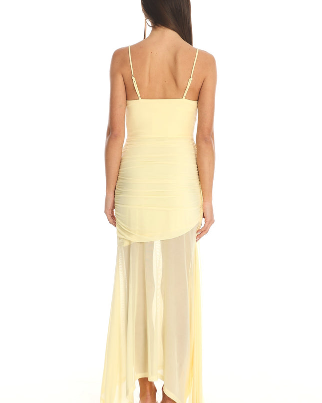 Yellow Lace Mermaid Maxi Dress Baby