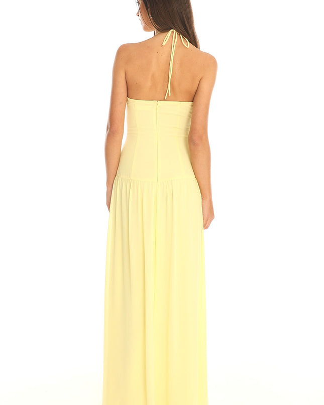 Butter Halter Maxi Dress