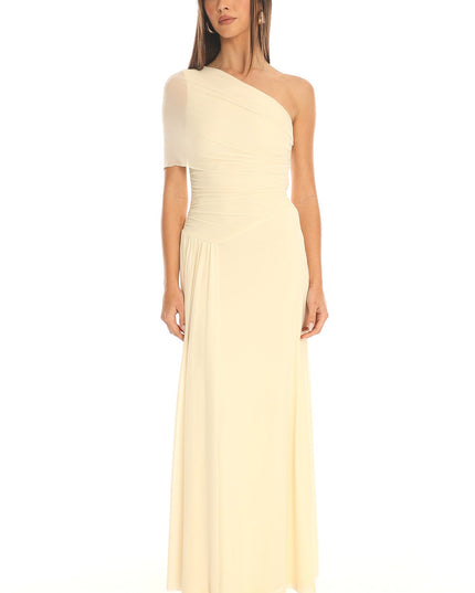 Butter One-Shoulder Maxi Dress