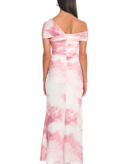 Pink Tie-Dye Maxi Dress