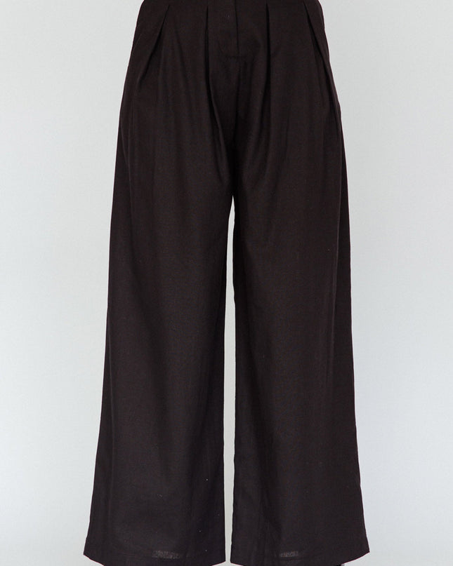 Black Side Pocket Trouser Pants