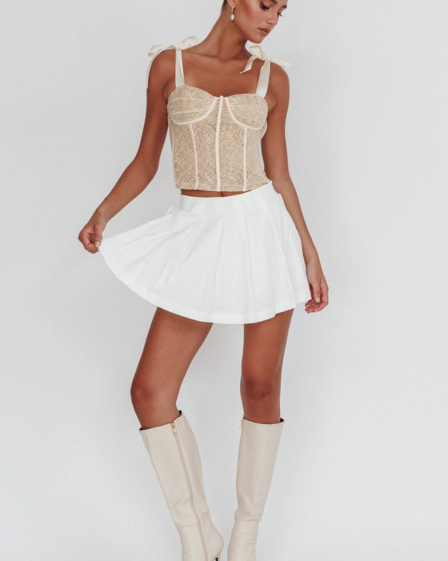 Off White Rori Pleated Skirt