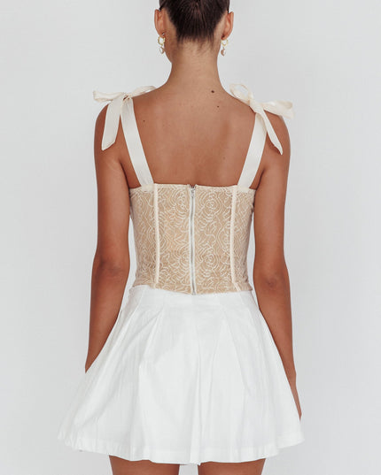 Off White Rori Pleated Skirt