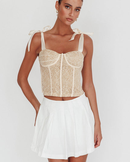Off White Rori Pleated Skirt