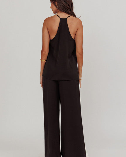Black Wide Leg Pant