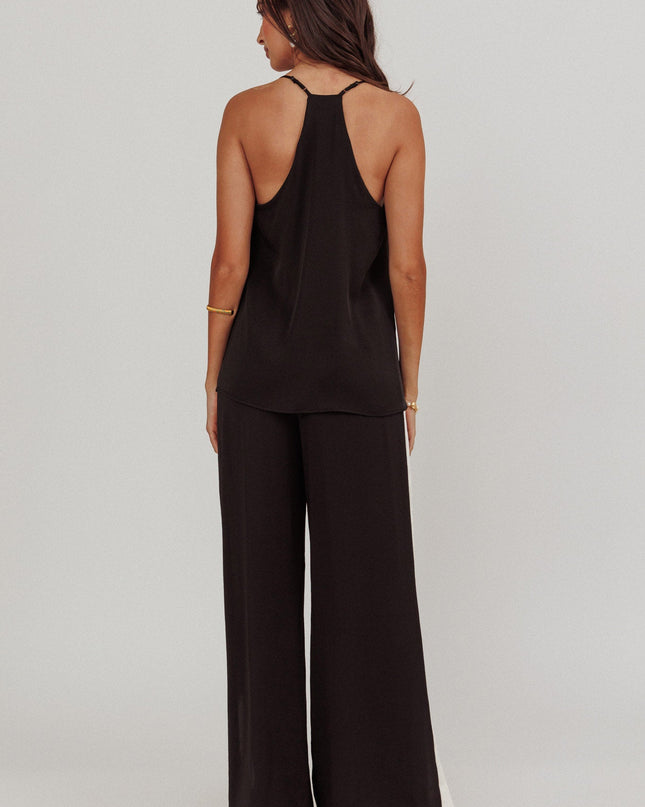 Black Wide Leg Pant