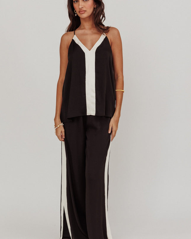 Black Wide Leg Pant