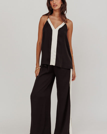 Black Wide Leg Pant