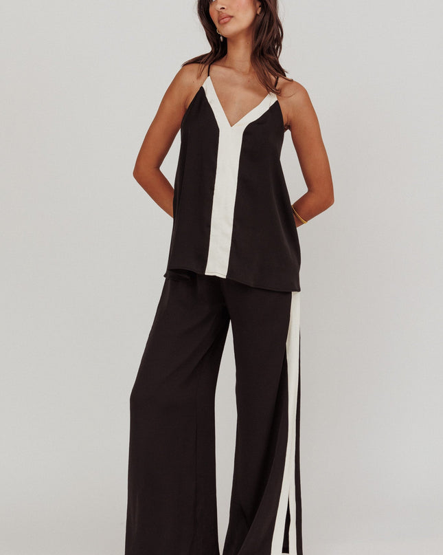 Black Wide Leg Pant