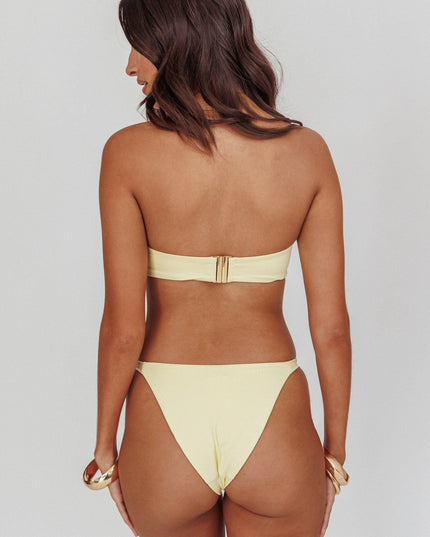 Butter High Cut O-Ring Bikini Bottom
