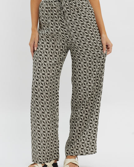 Drawstring Pants Print Solna