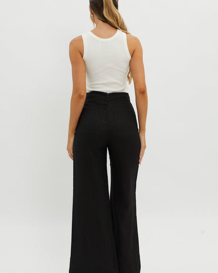 Black Wide Leg Pants