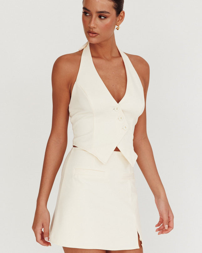 Oyster Halter Vest Top