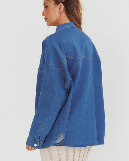 Indigo Chest Pocket Shirt