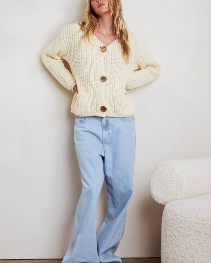 Butter Chunky Knit Cardigan