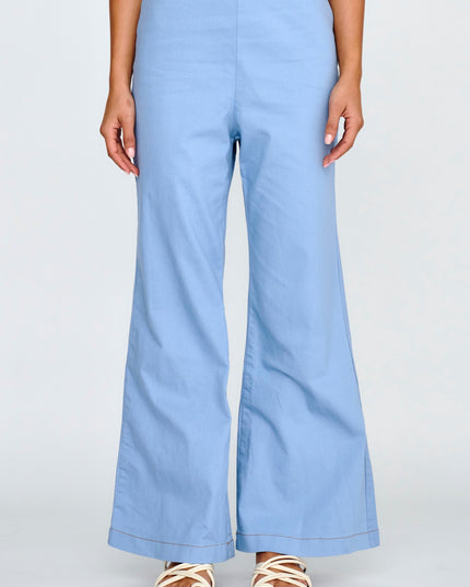Denim Blue Aura Long Pants