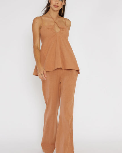 Sand Freestyle Flared Pants