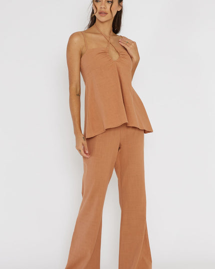 Sand Freestyle Flared Pants